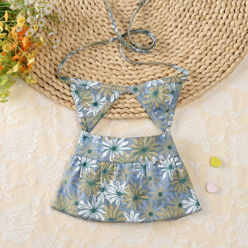 Generisch Hundekleidung Haustier, Hunde-Bikini-Badeanzug Haustier-Bikini-Schwimmkleid-Welpen-Badeanzug Stilvoller Strand-Badeanzug Hundezubehör Onlineshop Bequemes Hundemantel