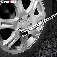 Vista 6 de MAXPOWER Barra de disyuntor de 3/4 de alta resistencia de 24 pulgadas con mango flexible