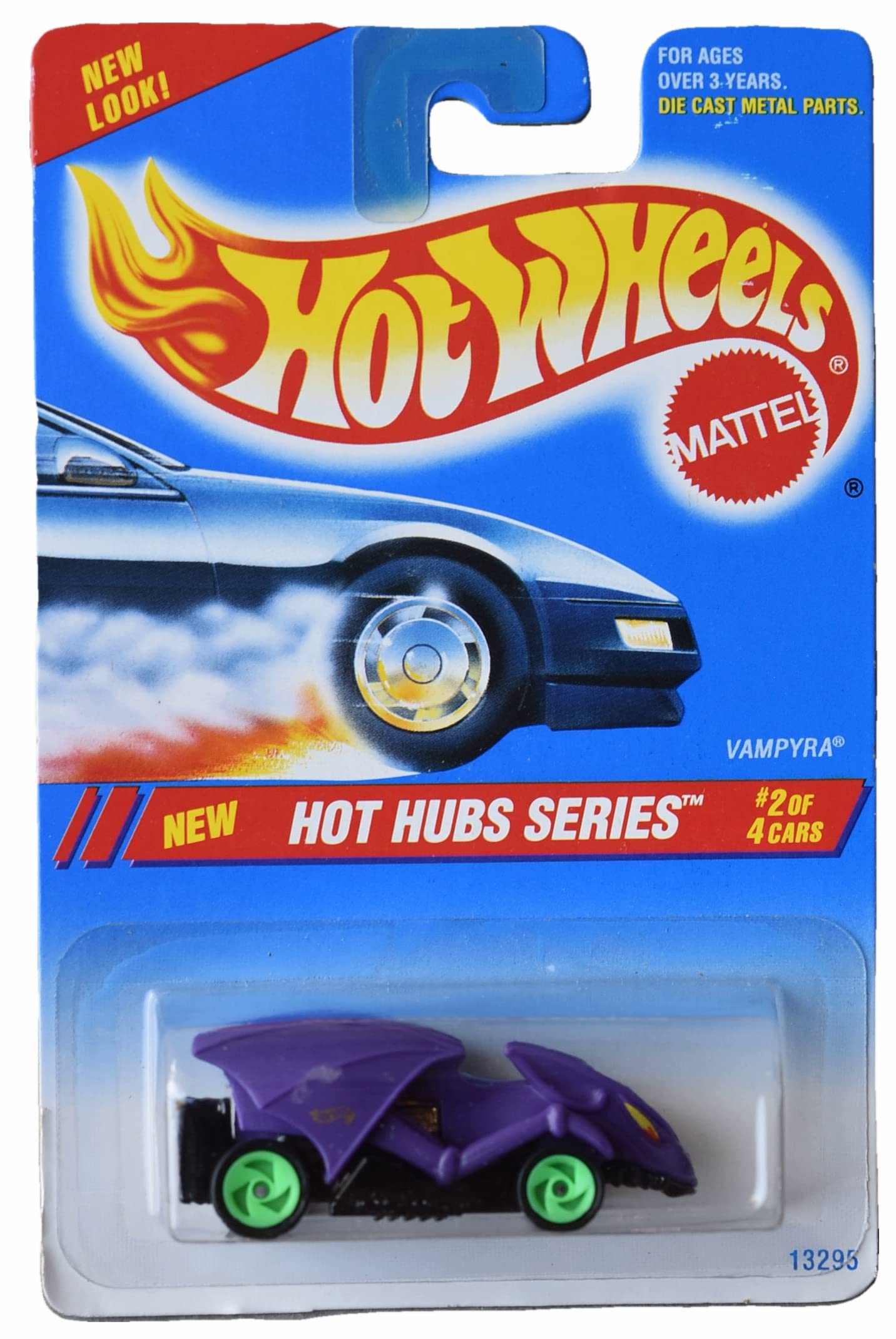 Hot Wheels Vampyra, Hot Hubs Series 2/4 - Purple
