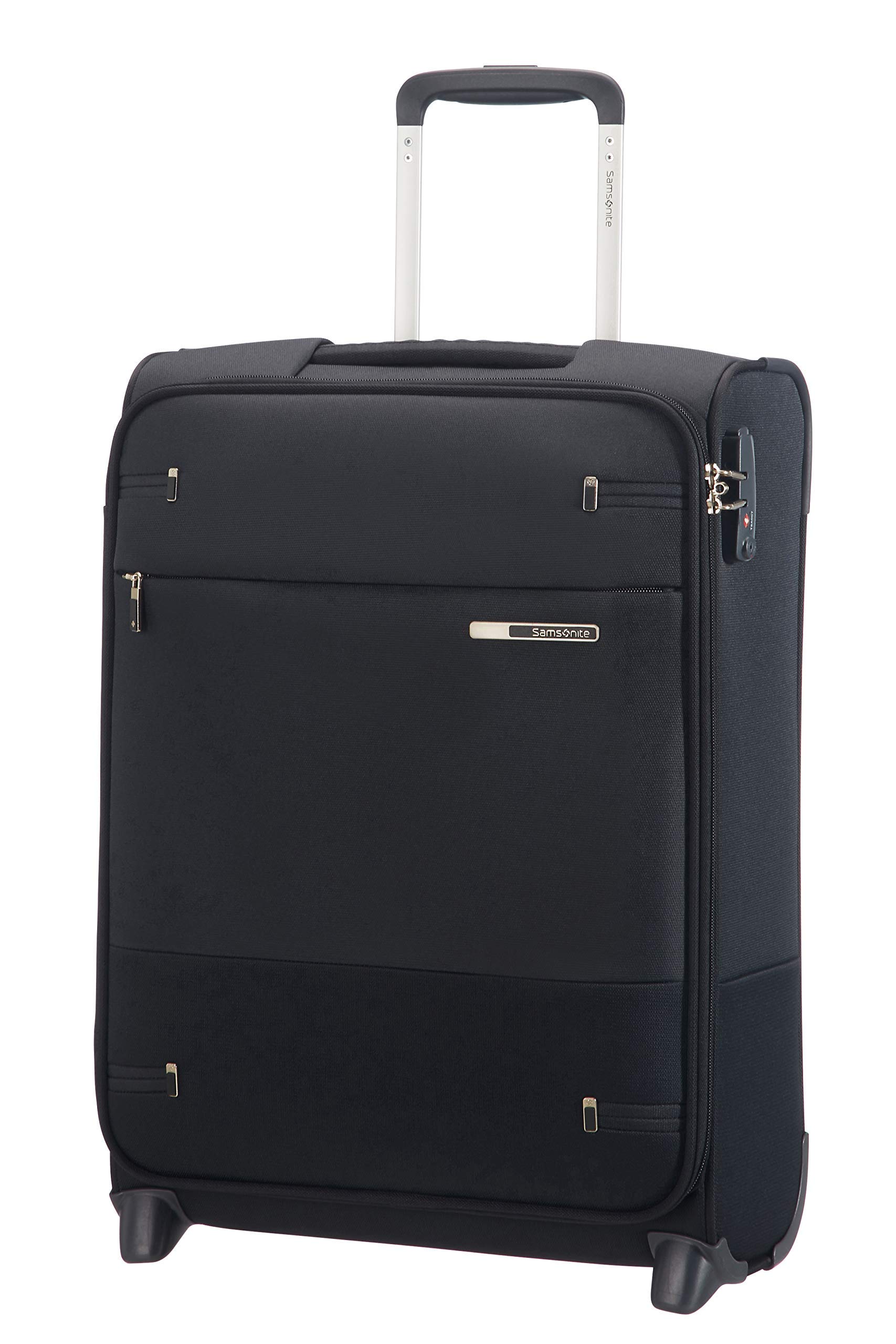 Samsonite Base Boost - Weichgepäck Koffer 78 cm Groß, Trolley Koffer mit 4 Rollen, TSA-Schloss, Leicht & Erweiterbar, 105 L, Schwarz (Black)