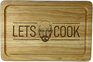 Breaking Bad Let's Cook Walter White Heisenberg Chopping Board Funny Cooking Gift Present Kitchen Décor Housewarming