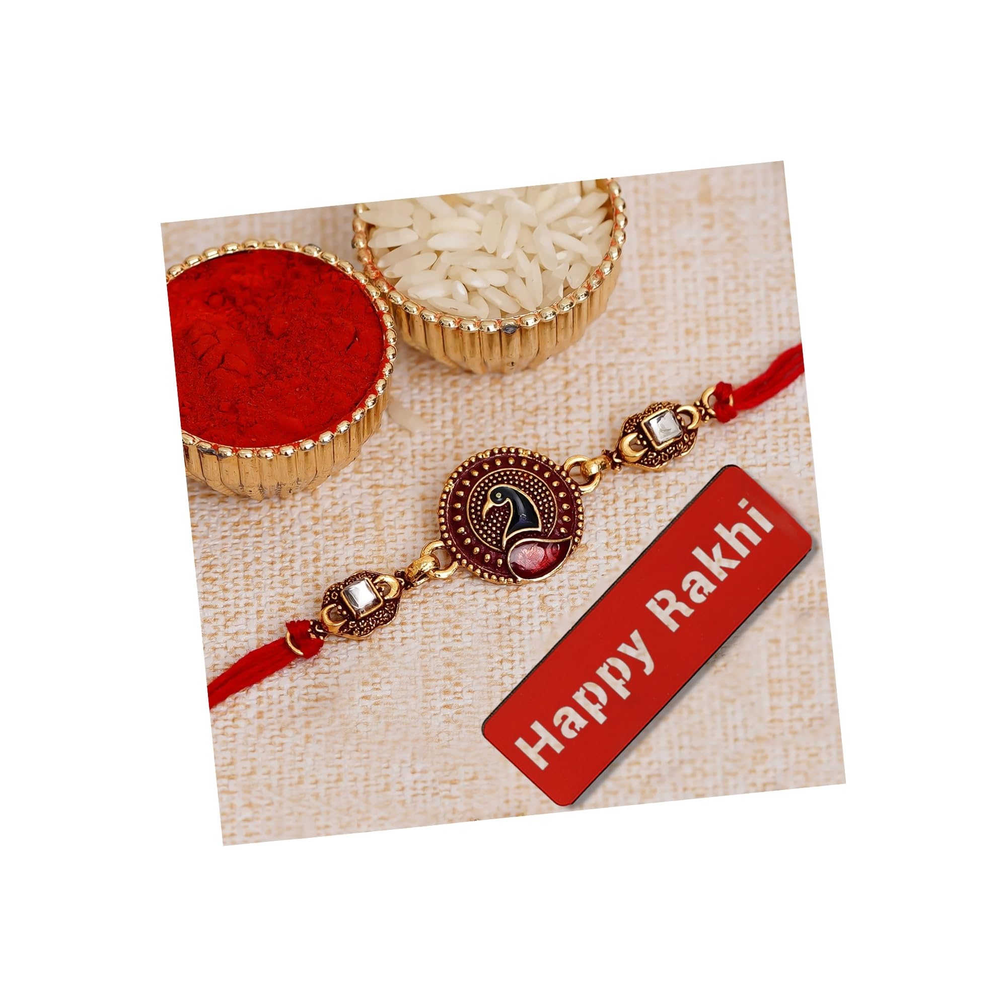 See full amazon price history chart for eCraftIndia Multicolor Peacock Designer Rakhi, Happy Rakhi Wooden Cutout with Roli Chawal Pack - Rakhi for Brother, Bhaiya, Bhai eCraftIndia Multicolor Peacock Designer Rakhi, Happy Rakhi Wooden Cutout with Roli Chawal Pack - Rakhi for Brother, Bhaiya, Bhai (B0D1CFN8JB) Amazon Price History, Amazon Price Tracker