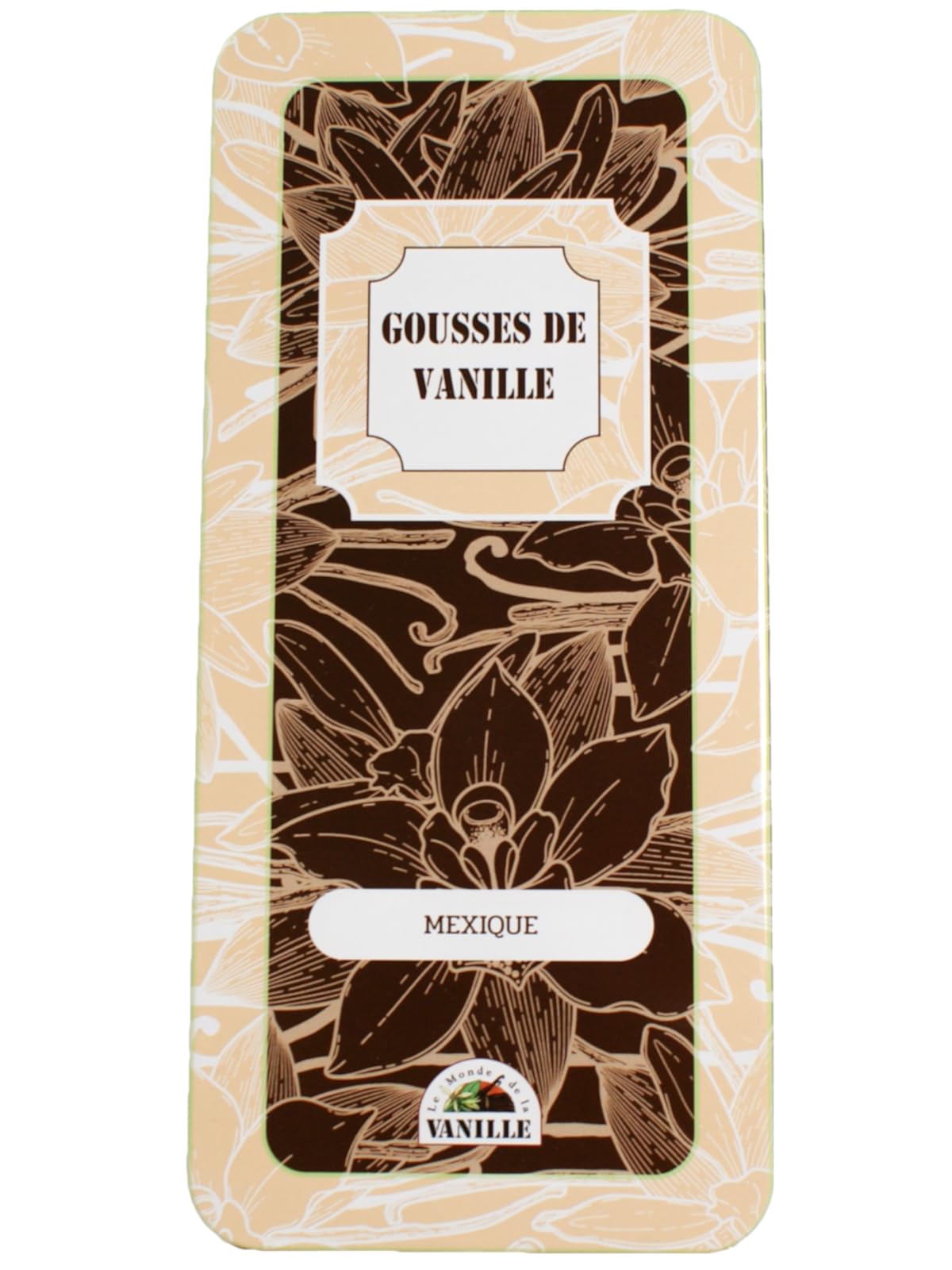 Gousse de Vanille dans Boite Metallique (Mexique)