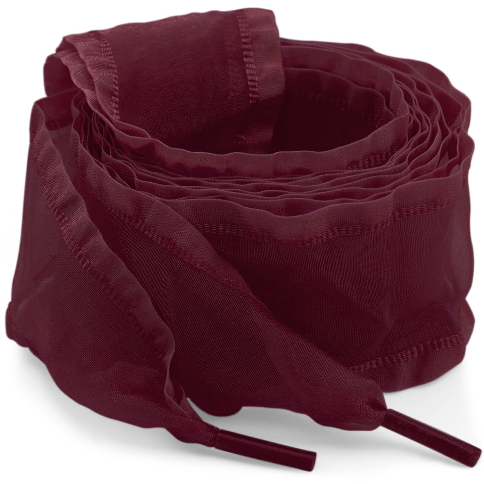 WEGOODZF Ruffle Organza Shoe Laces: 4CM Wide Flat Flounce Shoelaces for Sneakers