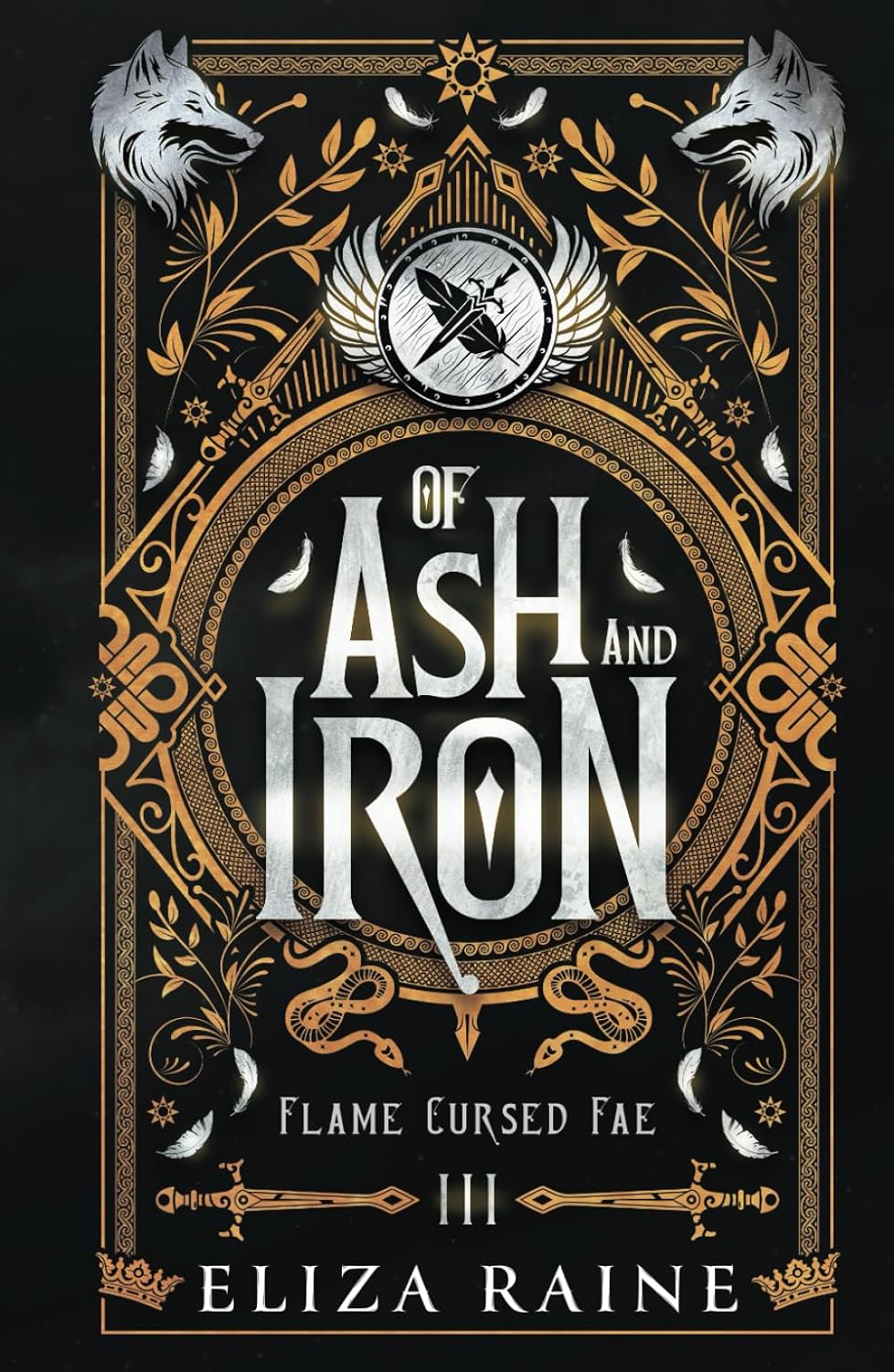 Of Ash and Iron: A Viking Fae Fantasy Romance (Flame Cursed Fae) (Hardcover) Thumbnail