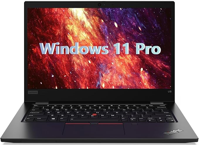 Lenovo Thinkpad L13 Gen 2 Ordinateur portable professionnel 13,3" Intel Core i3-1115G4, 4 Go de RAM, SSD 256 Go, clavier japonais, Windows 11 Pro (reconditionné)
