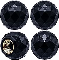 Vista 21 de 4 piezas de tapas de válvula de neumático estilo Cobra, forma de cabeza de serpiente, tapas universales de válvula de neumático con núcleo de cobre