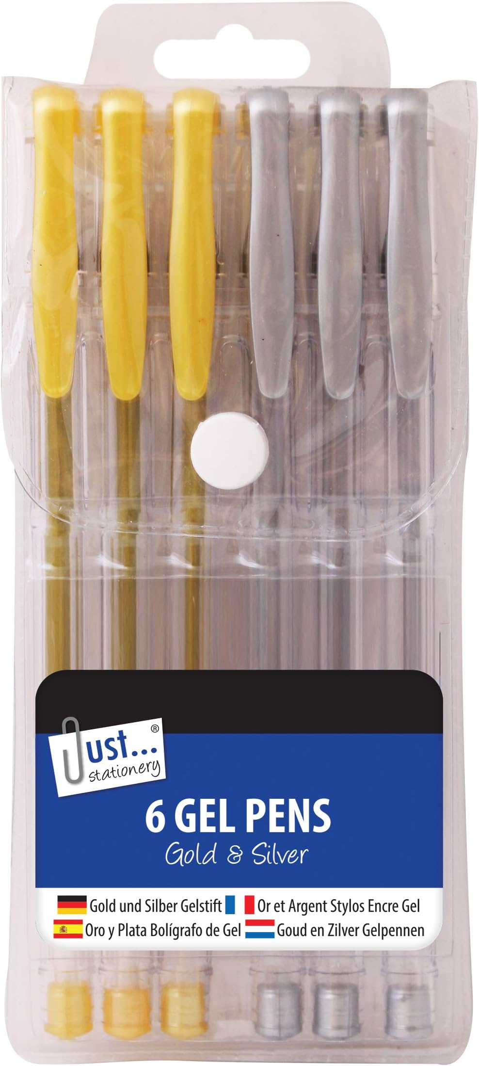 Stylo Gel Paillette,12 Stylos Stylo Paillette,EooUooIP Stylos à Bille à