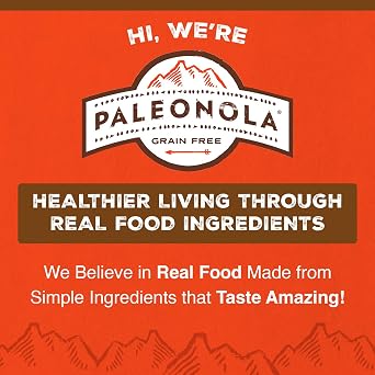 Paleonola Maple Pancake Grain Free Granola, 10 Oz Resealable Bag (Pack of 6) - Grainless Paleo Granola Blended w/Organic Maple Syrup, Almonds, Pepitas, Pecans, Vanilla Extract - Gluten & Dairy Free