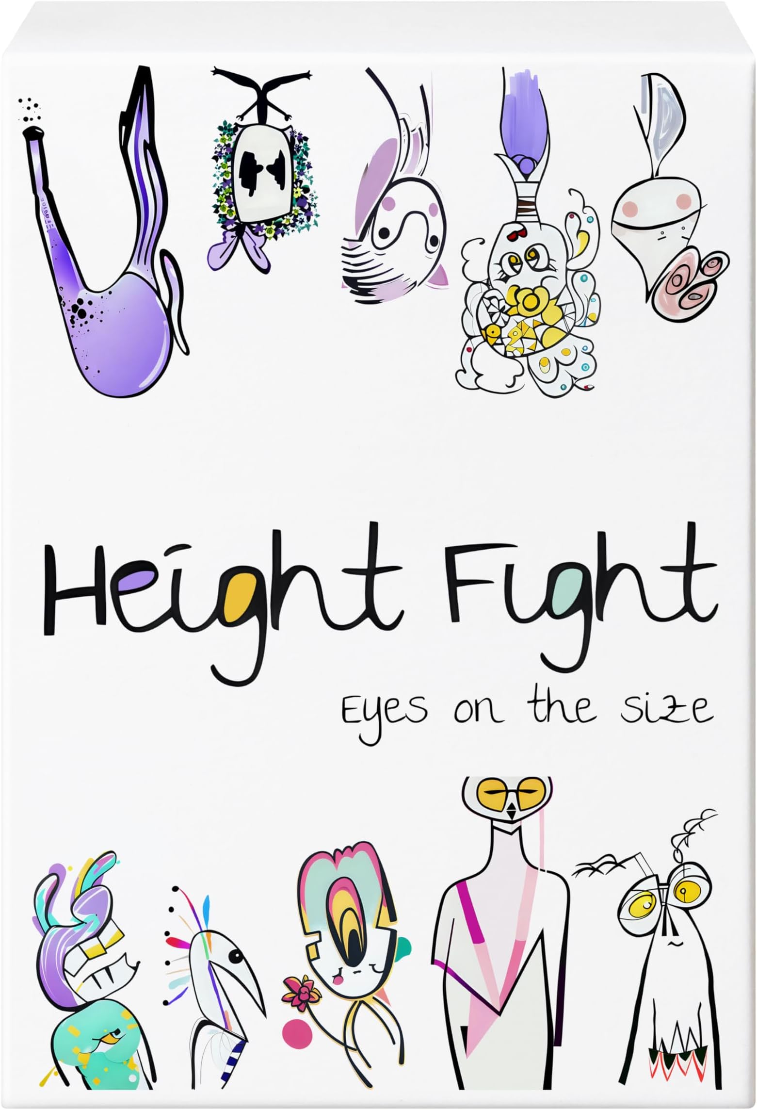 Height Fight: Fun Card Game - Amazing Board Game - Perfect for party game, gatherings, game nights - board games for adults and Teens - Fast Paced Entertainment