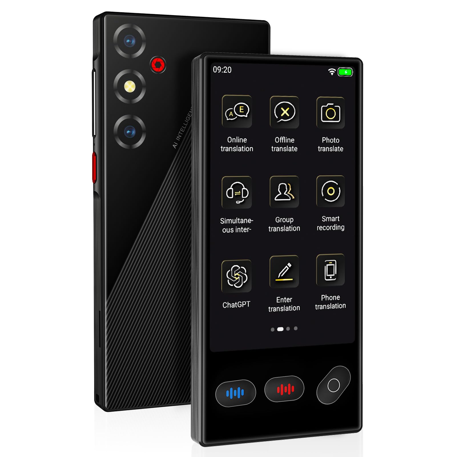 Amazon.co.jp: S35 AI翻訳機 通訳機【148言語対応 200の国と地域に対応