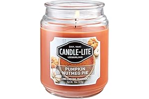 Candle-lite Premium Pumpkin Nutmeg Pie Scented Aromatherapy Candle