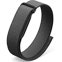 HSWAI Nylon Loop Strap Compatible with Google Fitbit Air Band