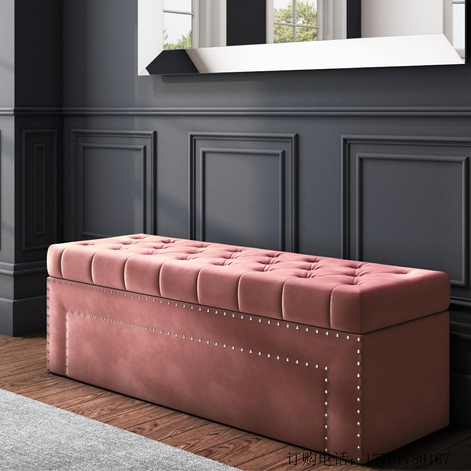 Repose-Pieds Confortable Velours : Fini la Fatigue dans Votre Salon