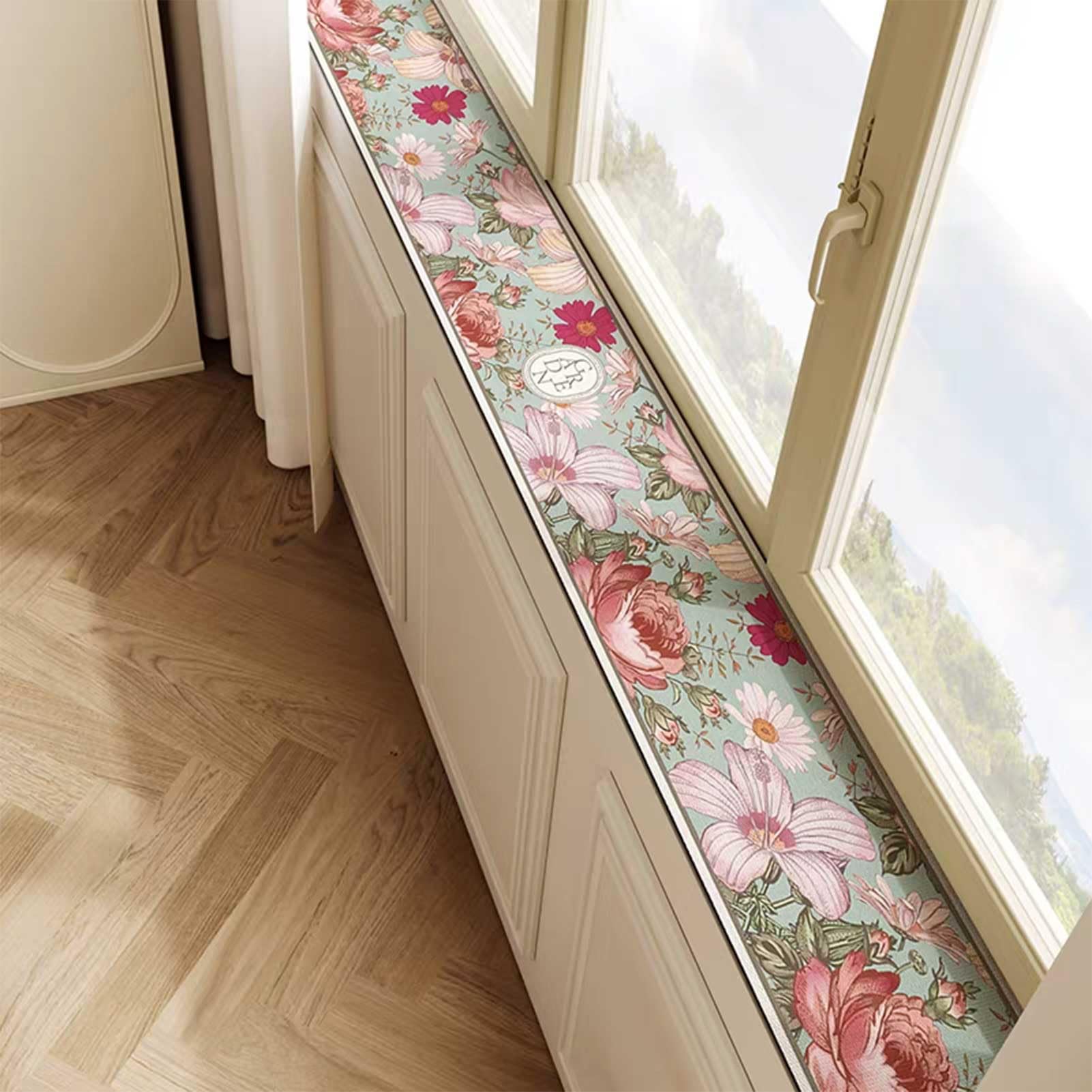 Diatomaceous Earth Tapis de séchage rapide avec envers en caoutchouc antidérapant absorbant pour couloir et balcon 35 x 160 cm Idéal pour la maison et l'extérieur