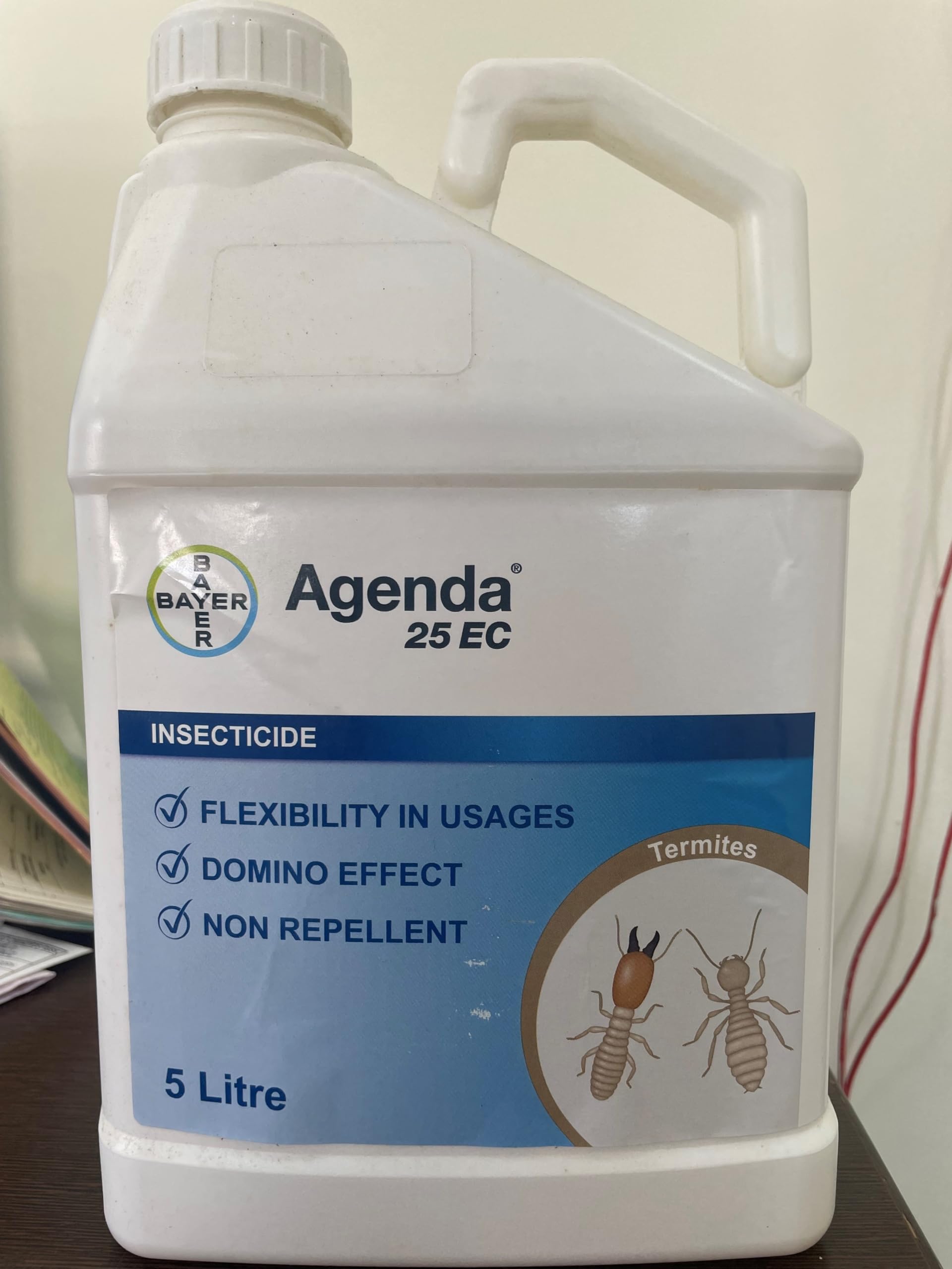 AGENDA Bayer - For Termite Control (Pre And Post-Construction) - 5 Litres | Fast And Long Lasting Action | Mix Only With Water | Domino Effect Resulting In Colony Elimination (B09PYRRDFH) Amazon Price History, Amazon Price Tracker