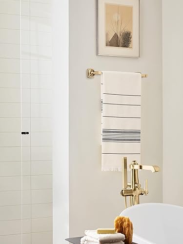 Vista 112 de Amerock Toallero negro mate – 7-9/16 pulgadas (7.559 in) de longitud – Soporte para toallas de baño y cocina Mate negro