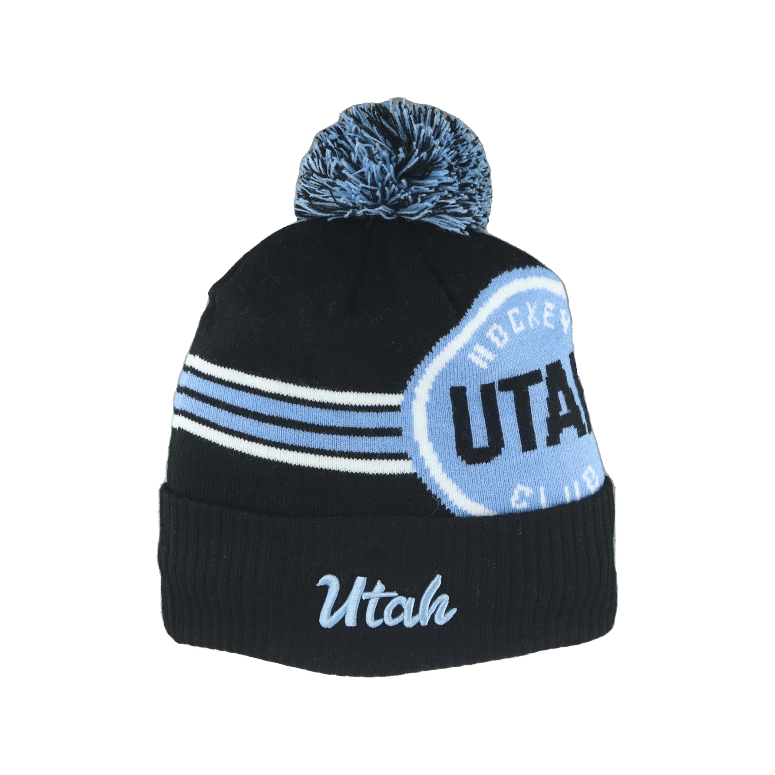 ZHATS NHL Unisex-Adult NHL Officially Licensed Beanie Pom Rush