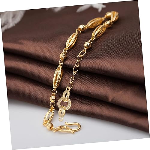 Miniatura 9 de EXCEART Hebilla de conexión, joyería antigua, cadena de oro, cadena de oro, gargantilla de diamantes de imitación, cierre de cobre, gancho de cierre