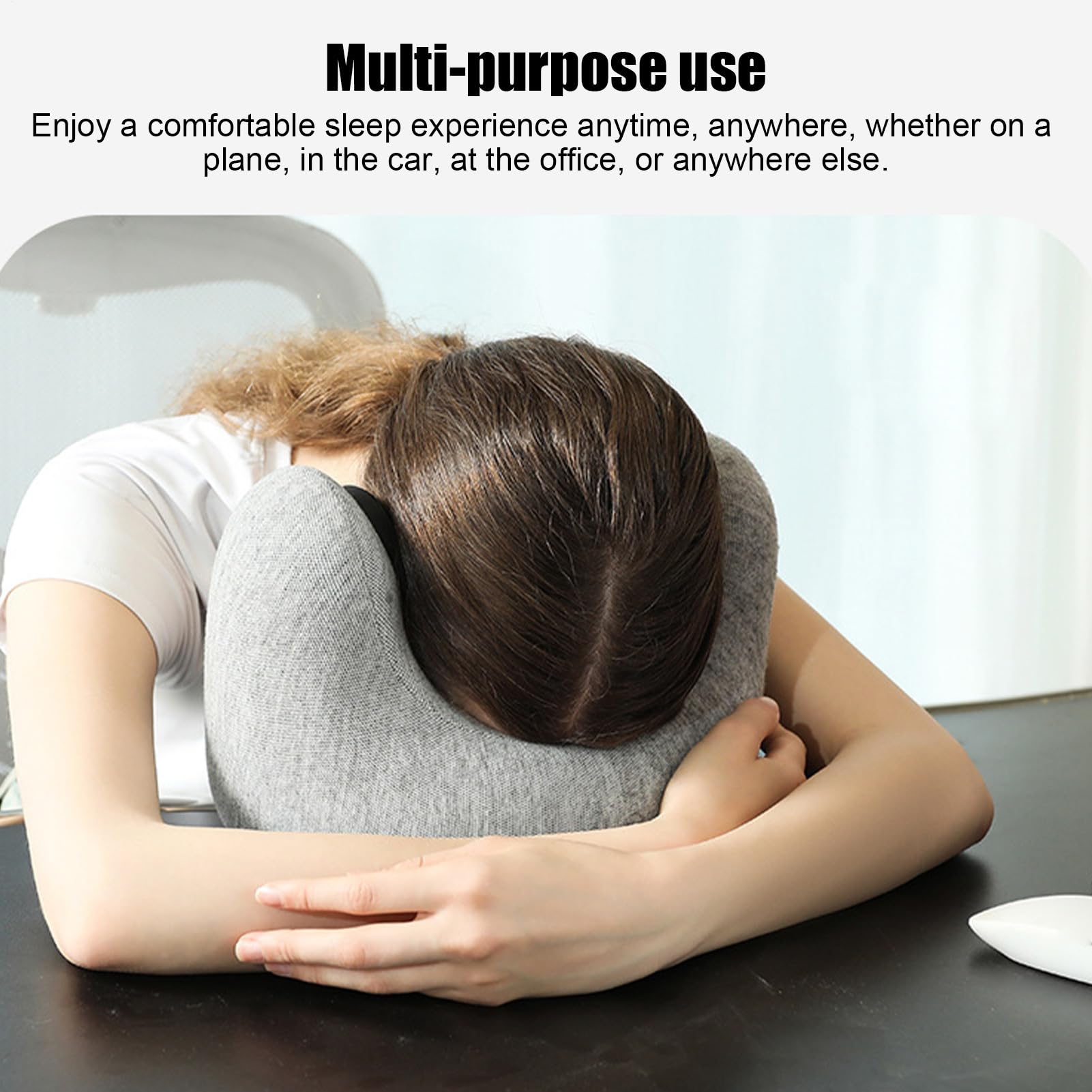 Oreiller De en Mousse À Mémoire Oreiller Cervical en U pour Avion