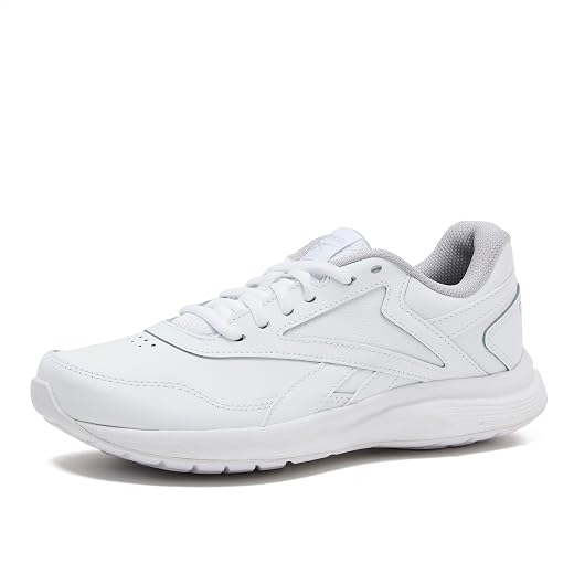 Reebok Women's Walk Ultra 7 DMX Max Shoe, White/Cold Grey/Collegiate Royal, 9