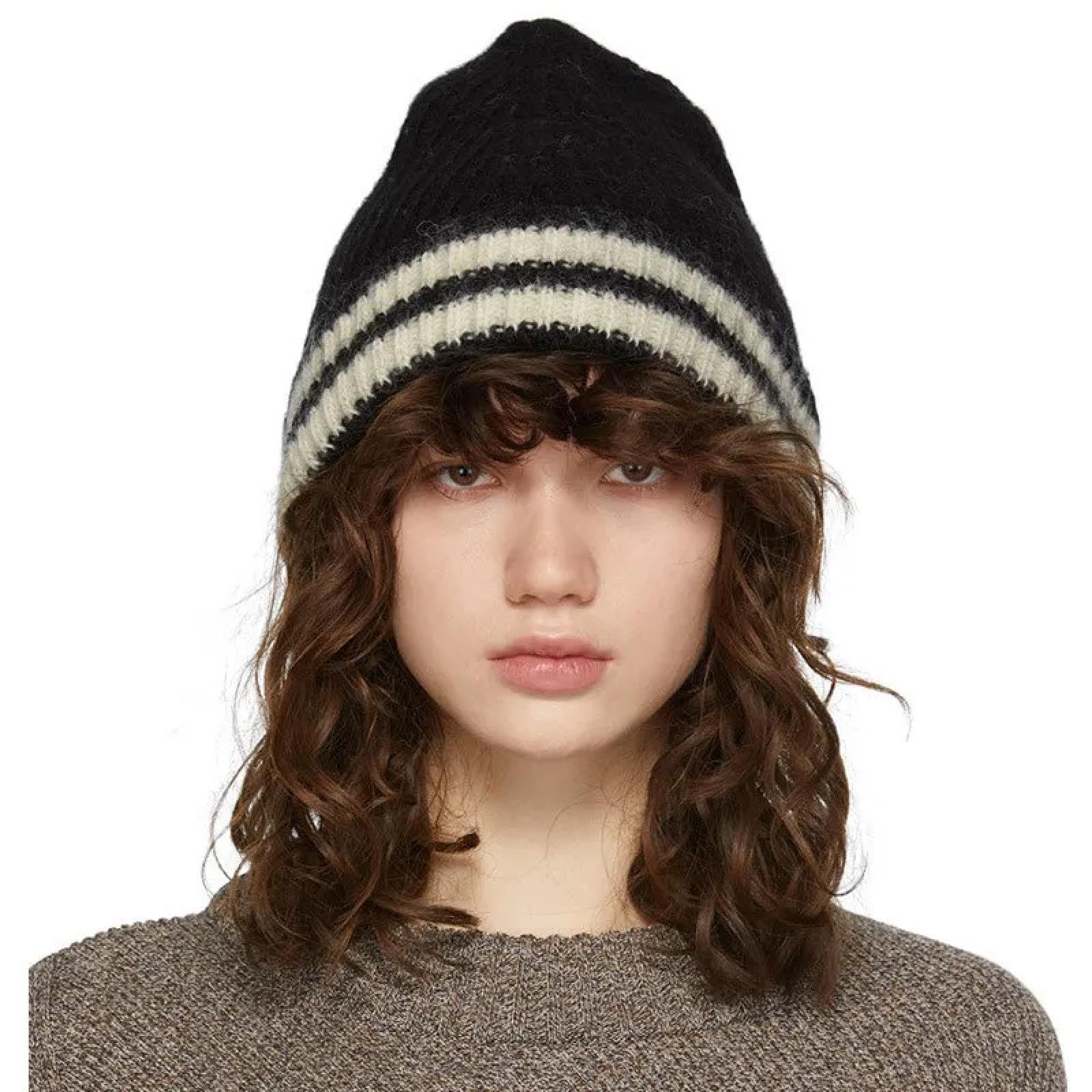 Czapki Czapki Skullies Czapki Beanie Miękkie Proste Paski Akrylowe Dzianinowe Czapki dla Mężczyzn Kobiet Dorosłych Zimowe Ciepłe Czapki Skullies Solidna Elastyczna Kobieca Czapka Dzianinowa