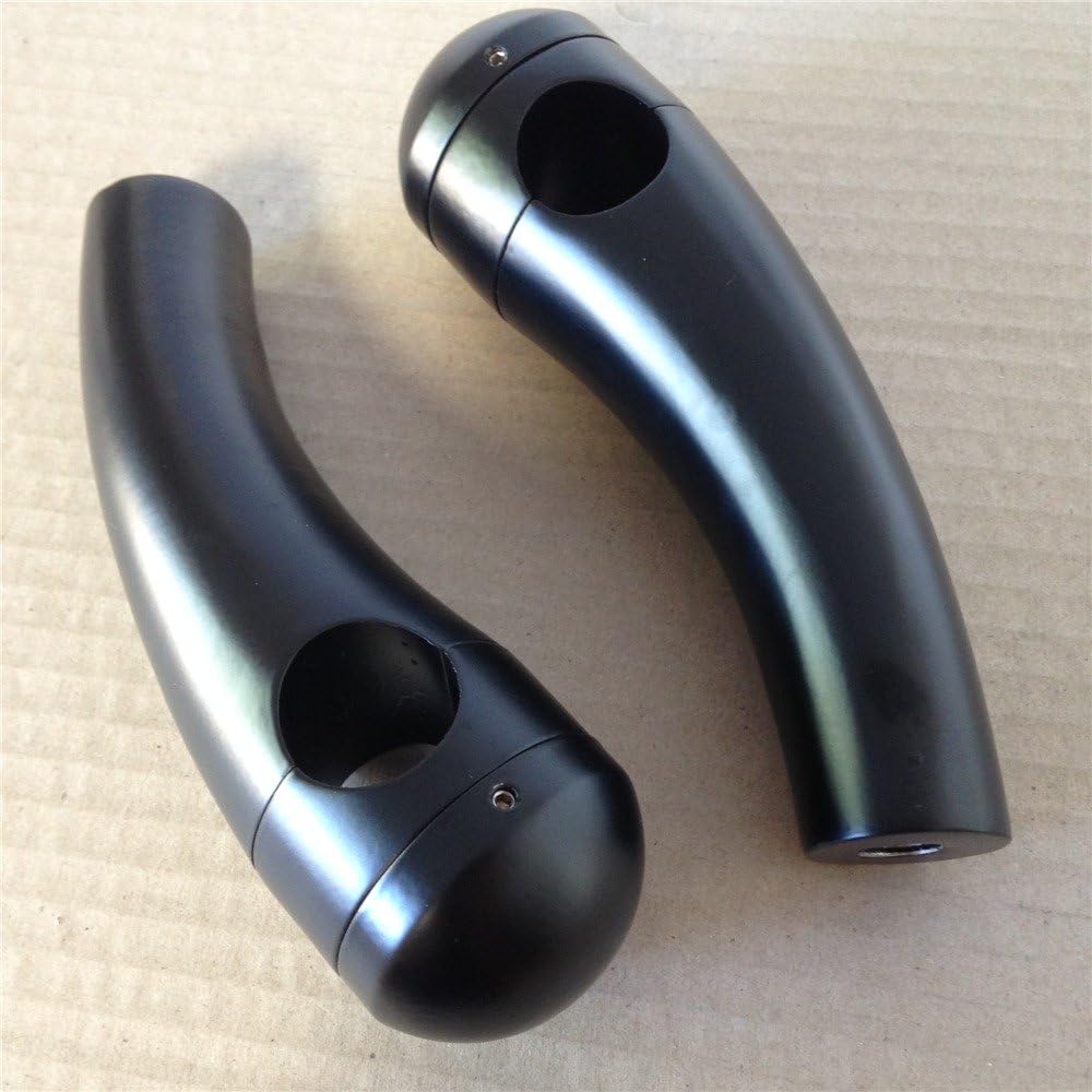 HONGK- 1" Handlebar Risers Compatible with VTX 1800 Tourer Retro Valkyrie Vulcan BLK [B01BN0ELF0]