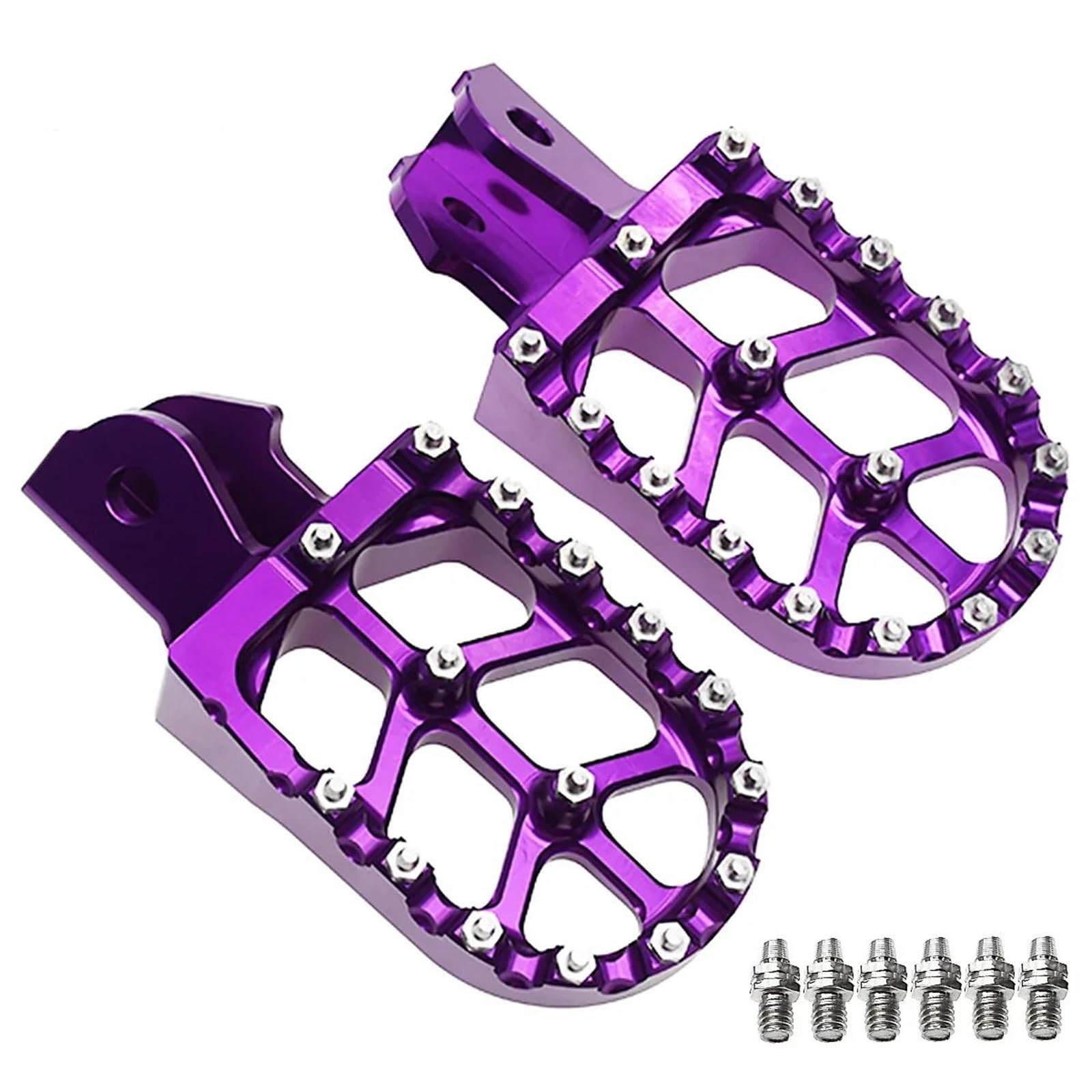 Pédale de repose-pieds renforcée violette pour Sur-Ron Light Bee et Talaria