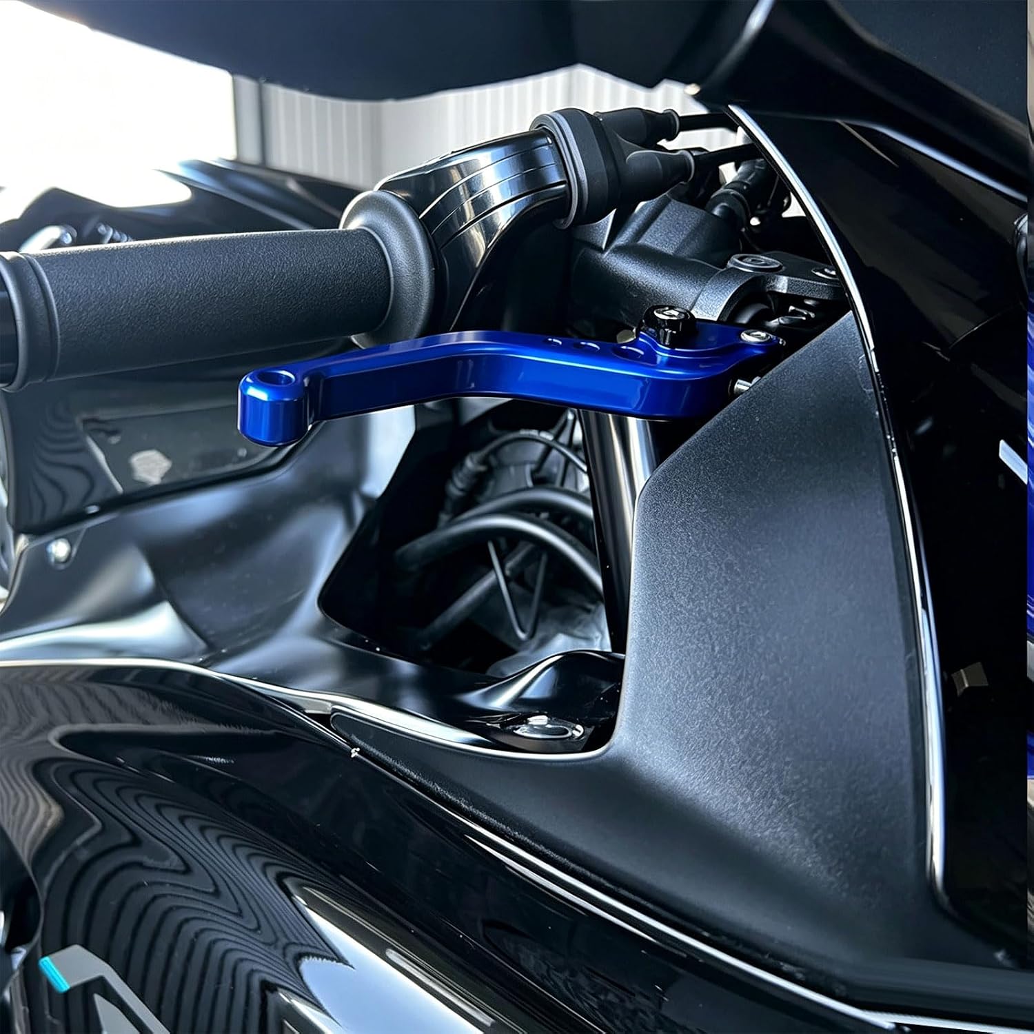 Motorcycle Short Brake Lever Fit CBR600RR 2003 2004 2005 2006 Adjustable Gear Front Short Brake Lever & Clutch Lever 2006 CBR600RR Accessories CBR 600RR Accessories Black