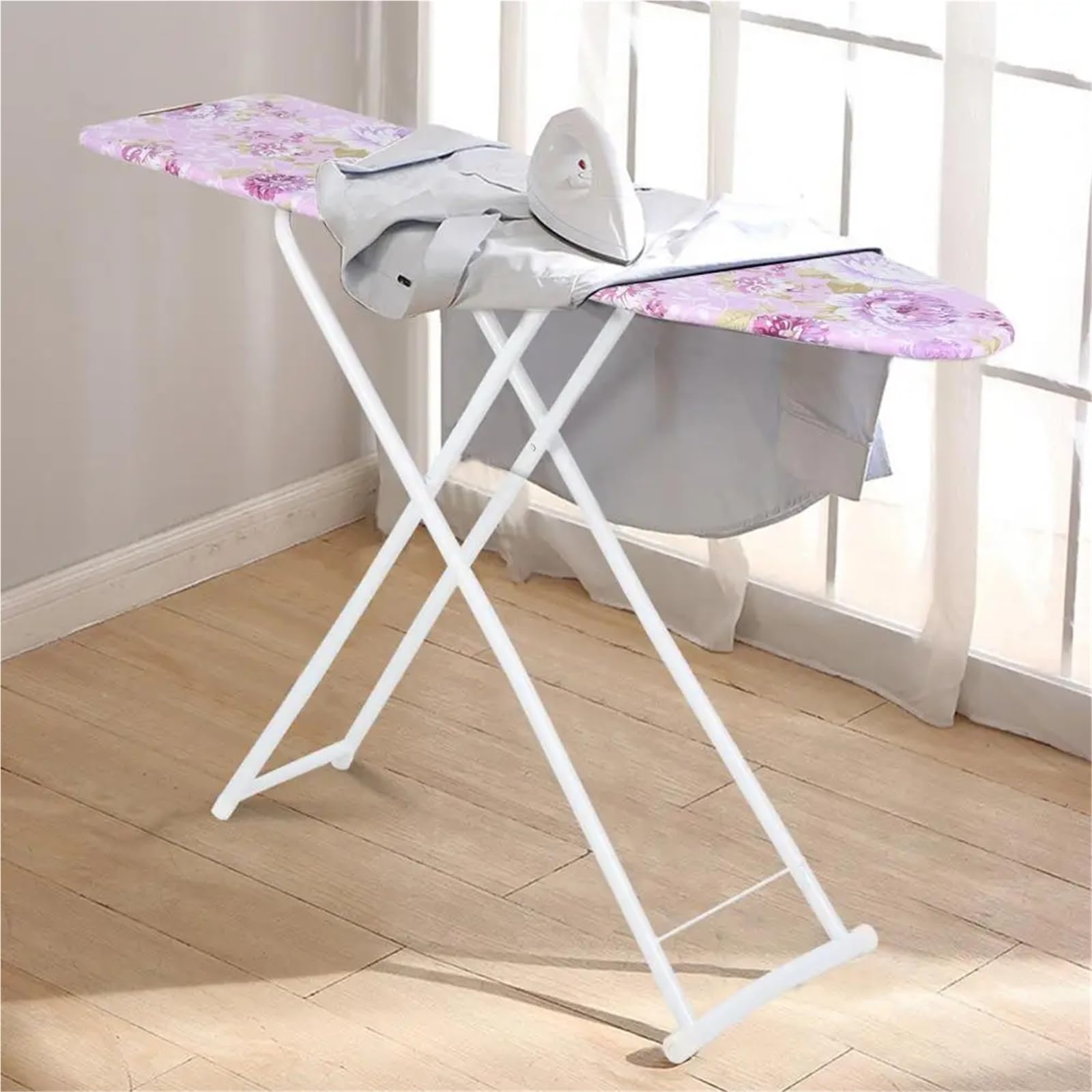 Funda para Tabla De Planchar Tabla de Planchar Plegable tamaño Completo for el hogar extendida en Exterior con Cubierta, 42 Pulgadas