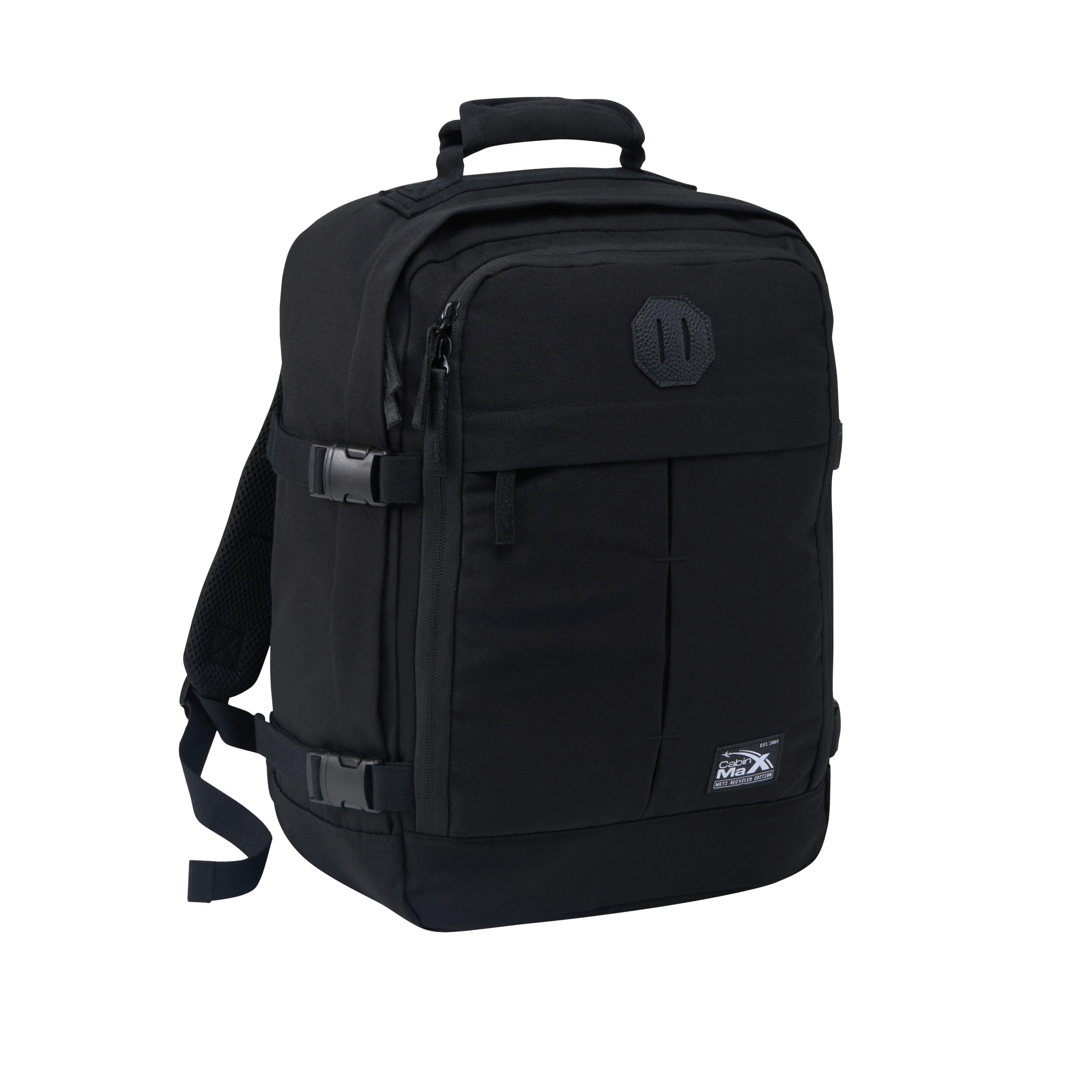 Metz for Ryanair Cabin Bags 40x30x20 Underseat Cabin Bag for EasyJet, Ryanair, Wizz Air & More – Travel Backpack for Airline Under Seat Carry-Ons, Recycled Polyester, Compression, Durable Hand Luggage