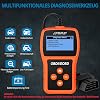 AUTOUTLET OBD2 Diagnostic Tool Car OBD2 Scanner Code Reader OBD2 EOBD Engine Fault Code Reader Scanner with DTC Definition 10 Languages Voltage Detection and Monitoring Car Fault Code Reader