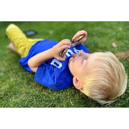 Miniatura 5 de TickiT Botones de sonido reflectantes sensoriales, juego de 3, seguros para todas las edades, discos espejados para bebés y niños pequeños, juguete