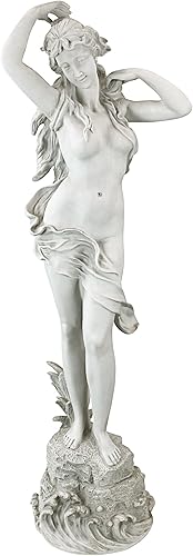 Design Toscano KY47019 - Estatua clásica de jardín para mujer 40 pulgadas piedra antigua