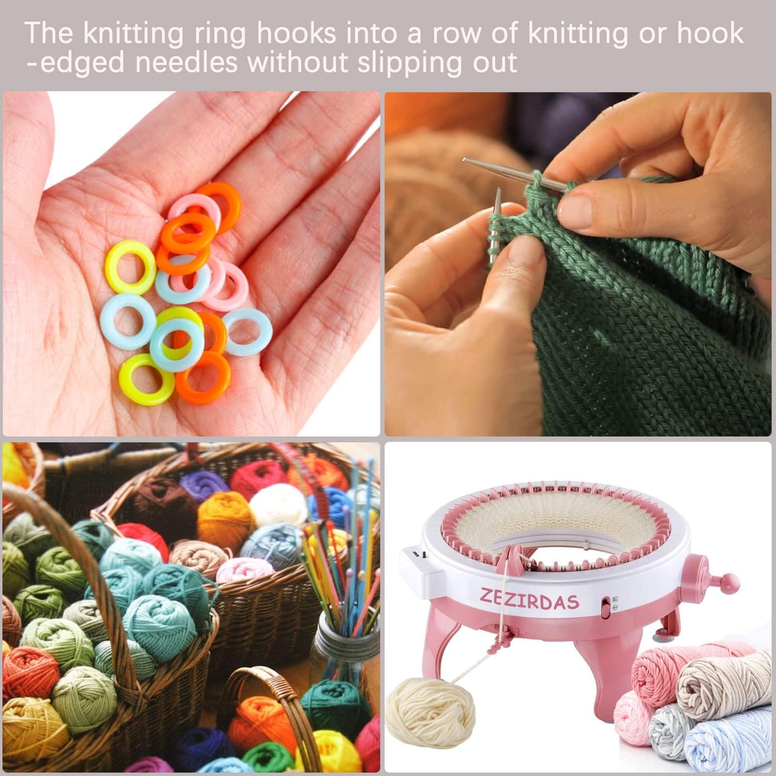 Marqueurs De Points En Plastique, Anneaux De Couture, Crochet, Marqueur De Tricot, Aiguille à Tricoter, Clip, Cercles De Marquage, Outils De Couture, 20 à 100 Pièces