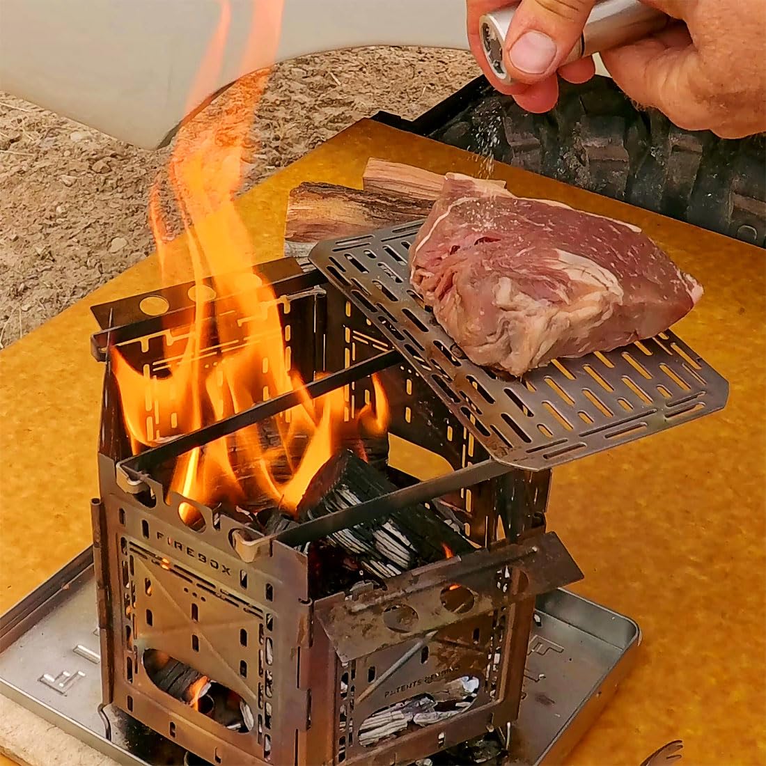 Amazon | FIREBOX(ファイヤーボックス)六角ストーブ Freestyle HEX