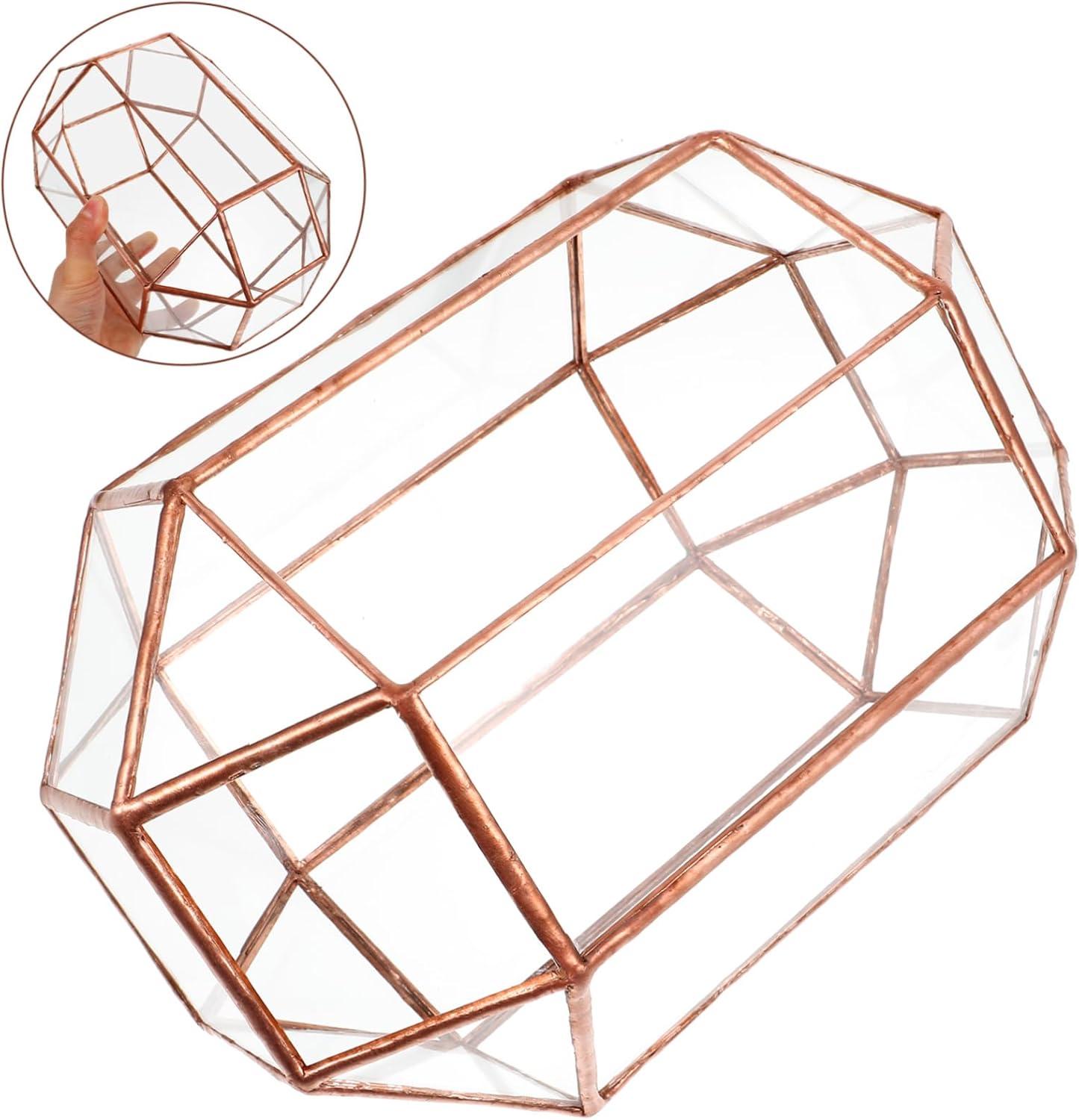 Glass Vintage Wedding Card Box Elegant Keepsake Organizer for Wedding Favors Holiday Greetings Special Occasions Premium Glass Design Decorative Storage for Cards Jewelry