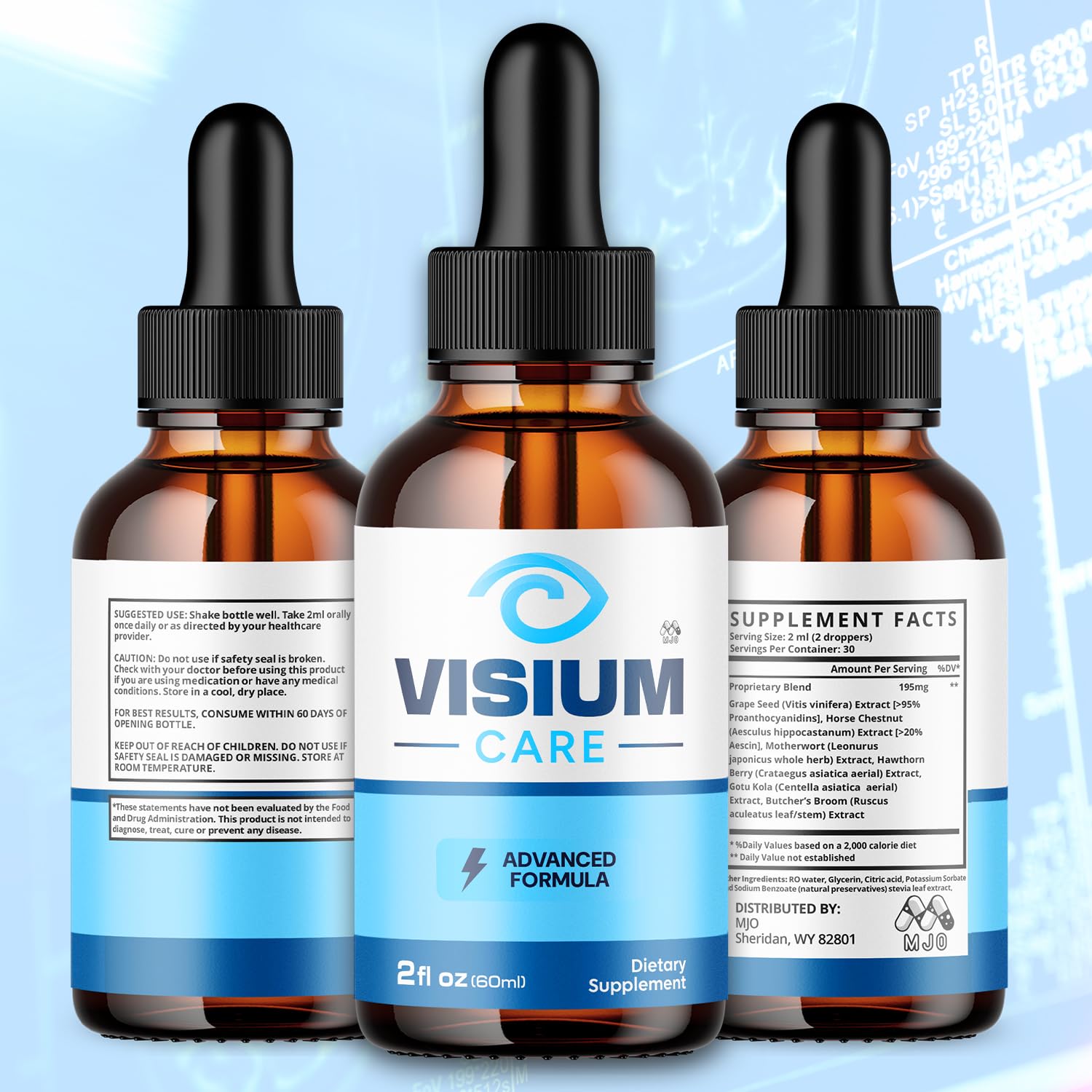 Visium Care Drops, Official Visium Care Supplement Formula (30 Servings) — Amazon image 2
