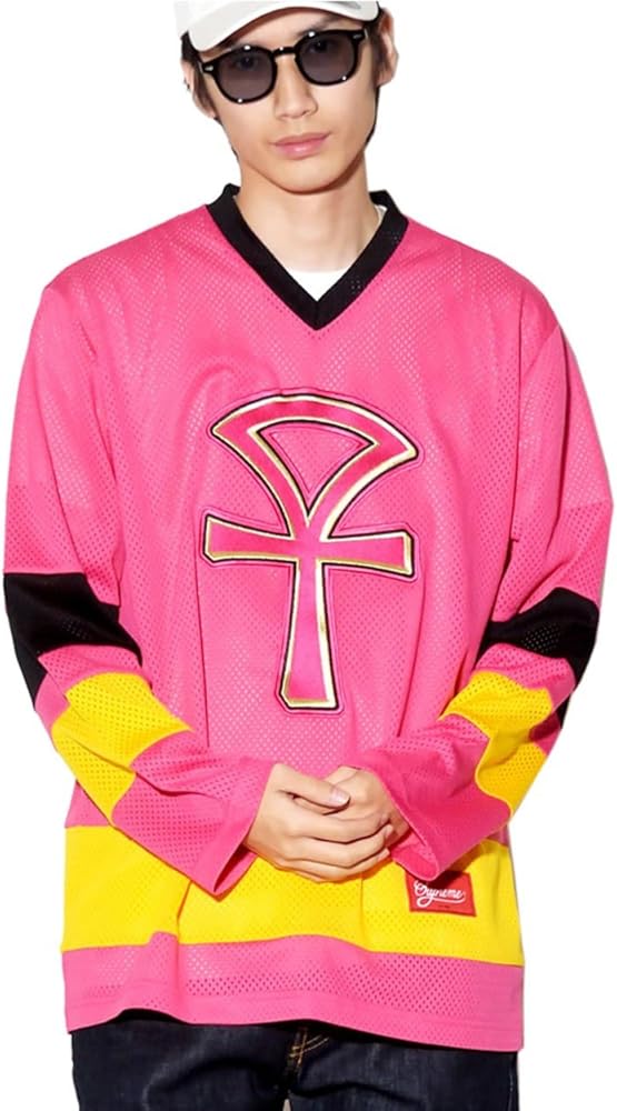 Amazon | (シュプリーム) SUPREME ホッケージャージ メッシュ メンズ