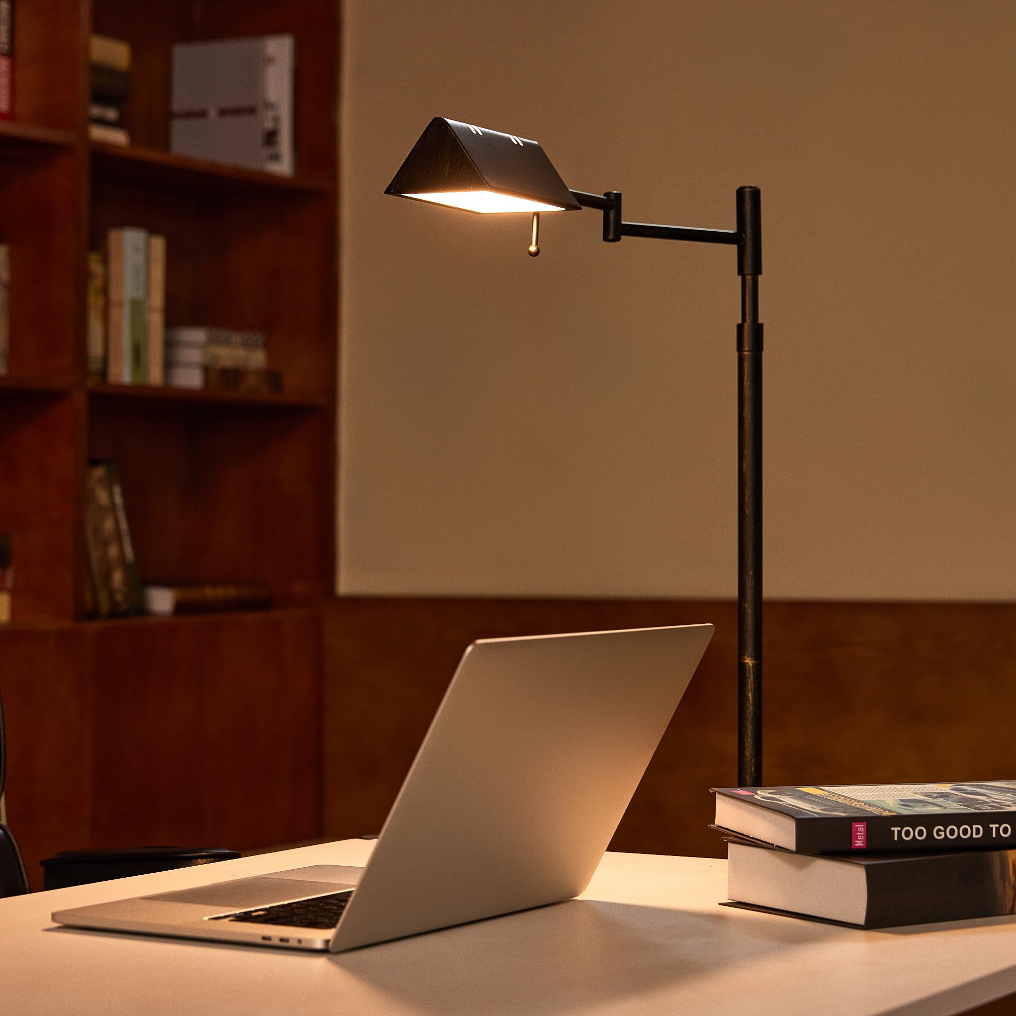 VONLUCE Dimmable LED Floor Lamp 56 Floor Lamp for Living Room with Adjustable Height Swing Arms 3 Color — view 8