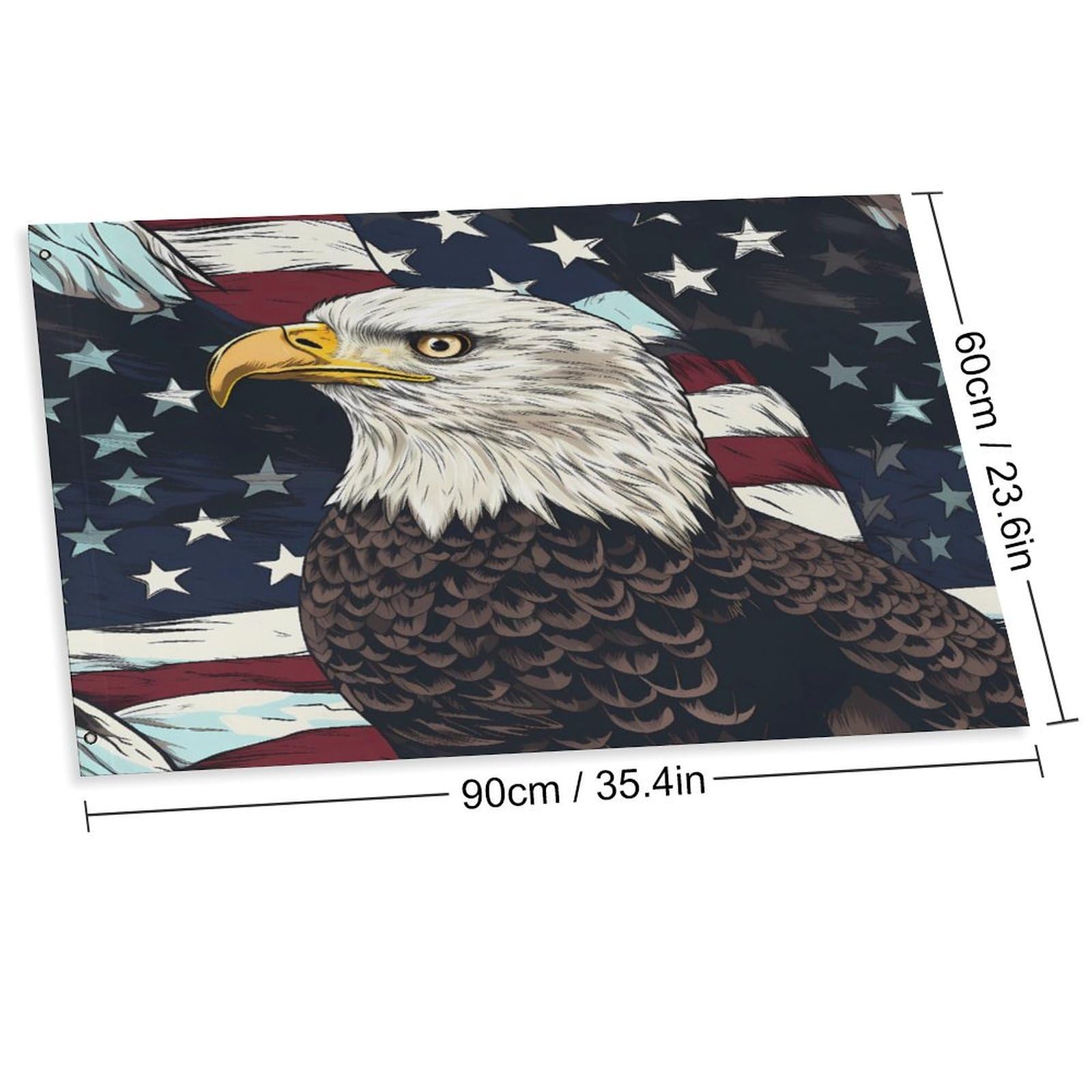 アメリカ　星条旗　ハクトウワシ　アメリカ空軍　ラグ　カバー 176×118 Amazon.co.jp: ハクトウワシとアメリカ国旗 ファニーフラッグ