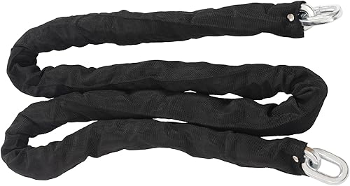 Cerradura de cadena de seguridad de 6 pies, cadena resistente de 38 pulgadas, alta seguridad para motocicleta, bicicleta, ciclomotores, cuatrimotos