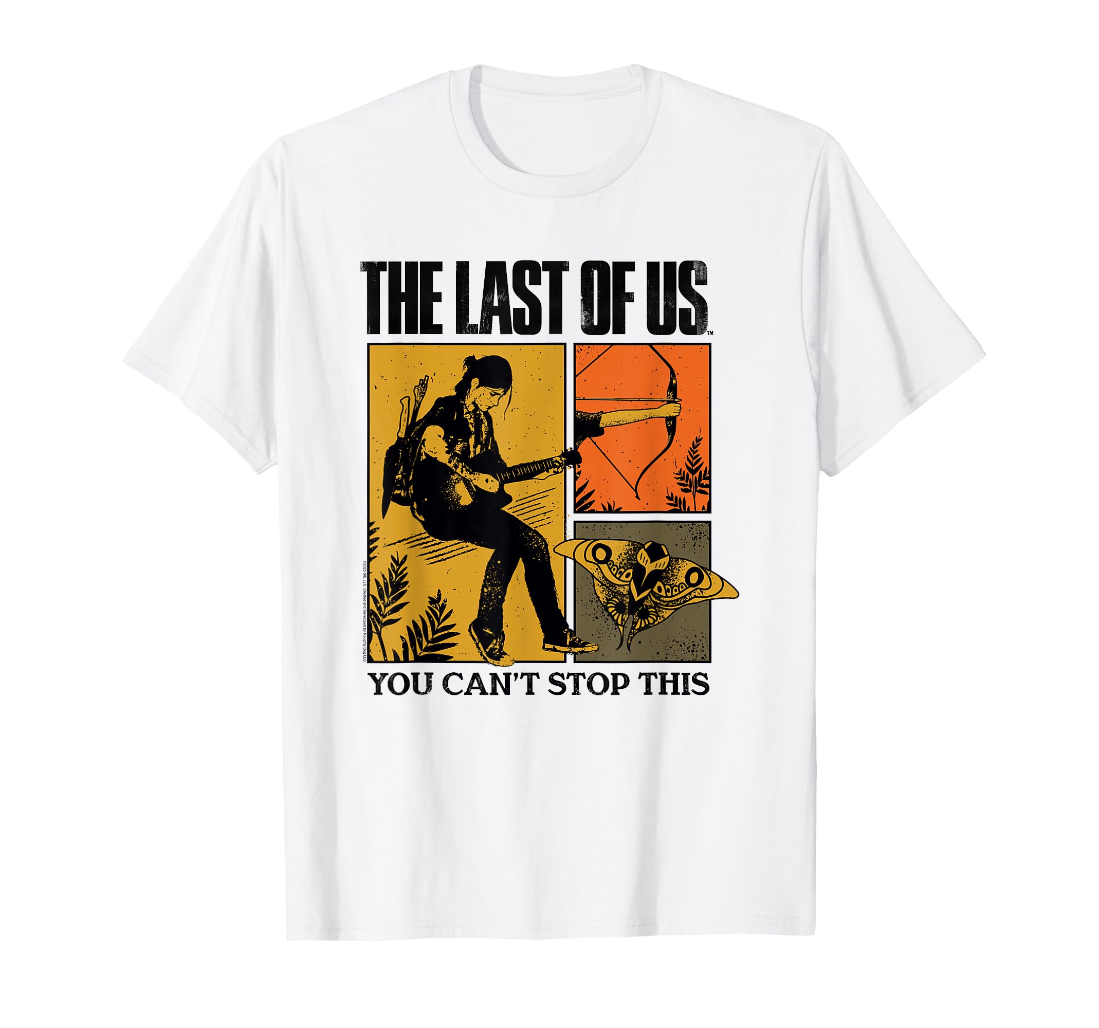 The Last of Us Ellie Nature Collage Video Game T-Shirt
