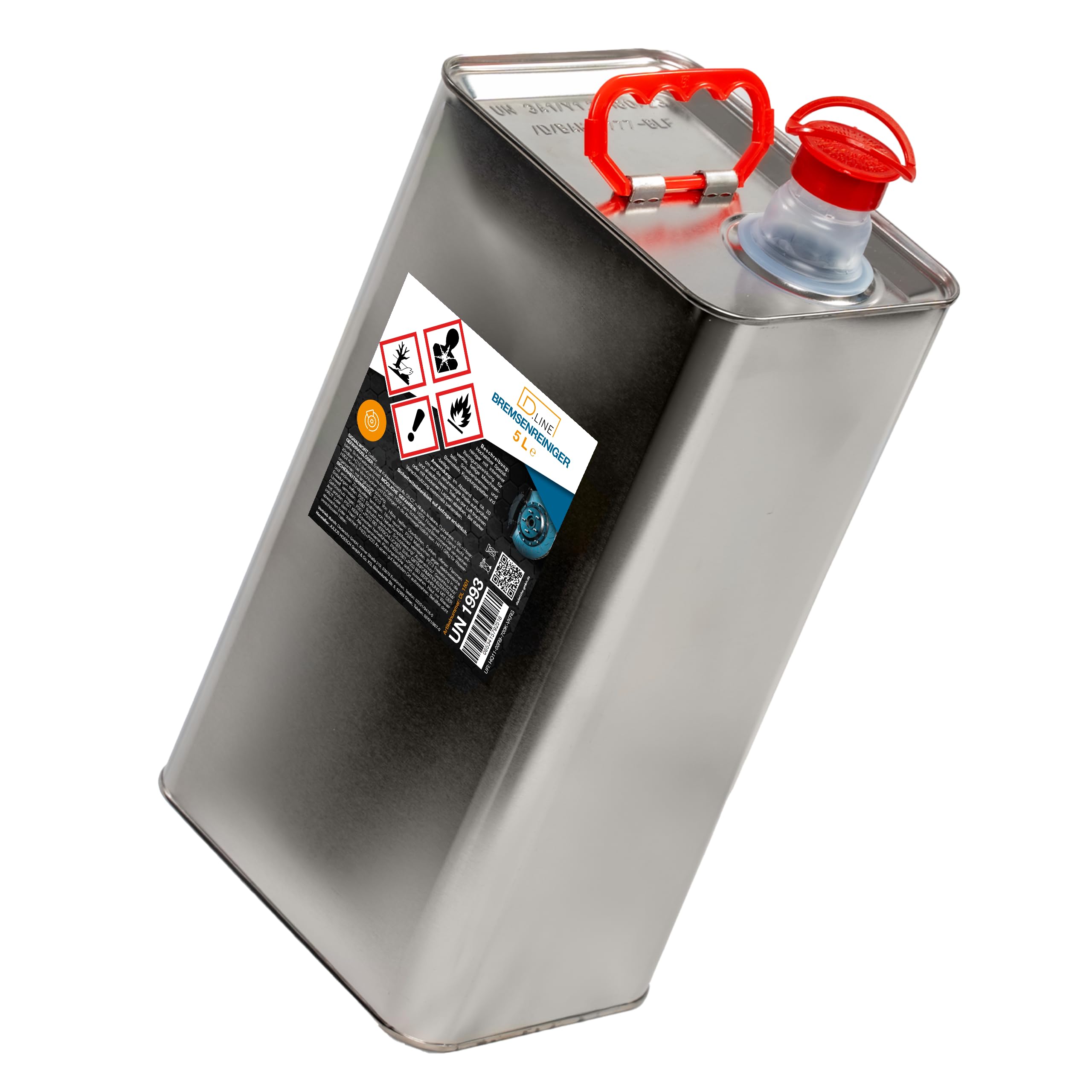 D.LINE Bremsenreiniger 5 Liter (1x 5 Liter)