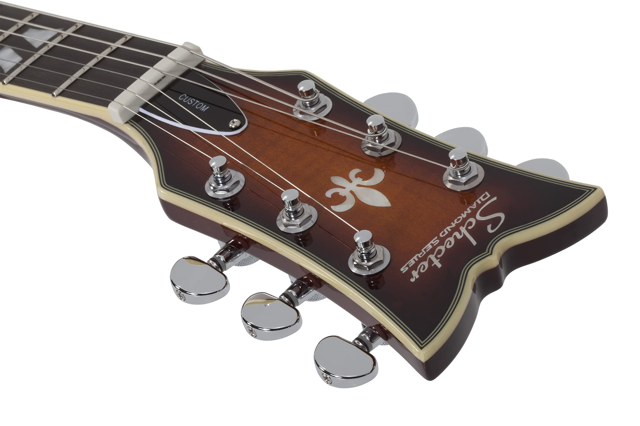 Schecter Tempest Custom Faded Vintage Sunburst Electric Guitar 6