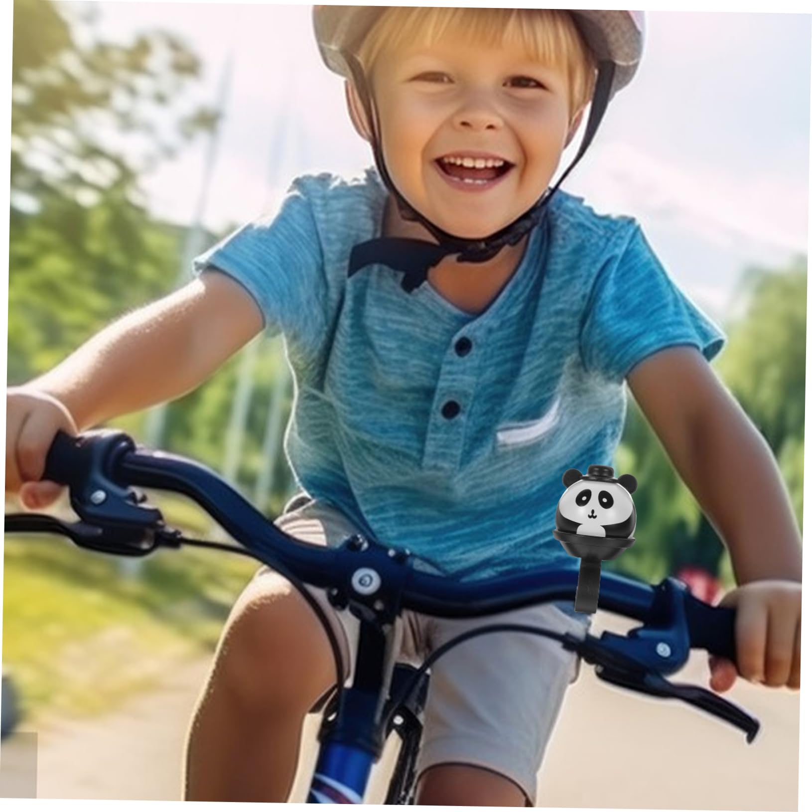 INOOMP 4 Stück Fahrradklingel für Kinder Fahrradklingel für den Standort Hupe für Fahrrad Klingeln Horn Cartoon- Multifunktionsglocken Reiten die Klingel Zubehör Ring
