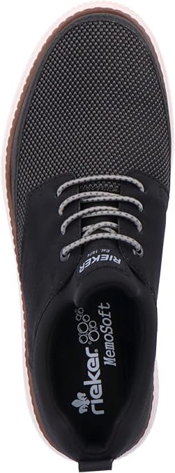 Rieker Herren Slipper schwarz