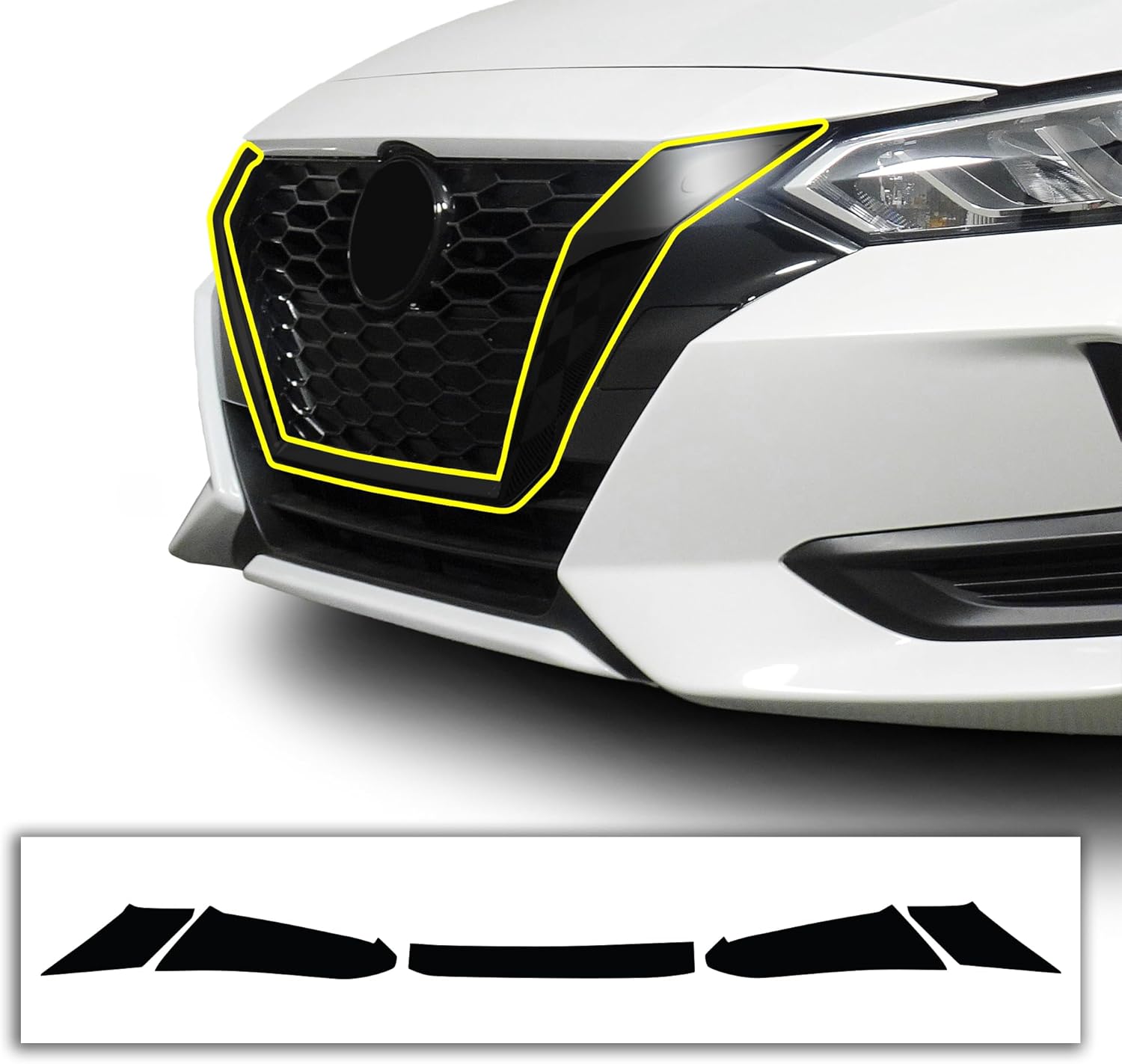 Bogar Tech Designs LLC BMW X5 2019–2025 Blackout Chrome Delete Kit Precut Gloss Black Vinyl Overlays