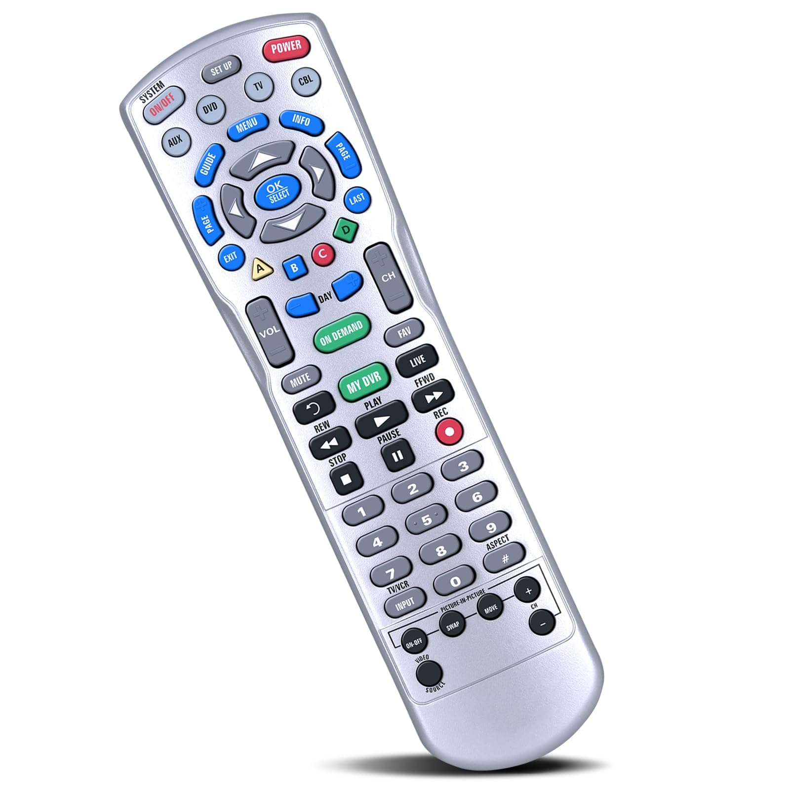 Télécommande Spectrum multi-appareil 4-devic pour décodeur Ocap-4 - 8
