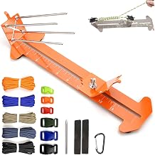 KOKKOYA Metal Paracord Bracelet Jig Dog Collar Making Kit 4 to13 inch